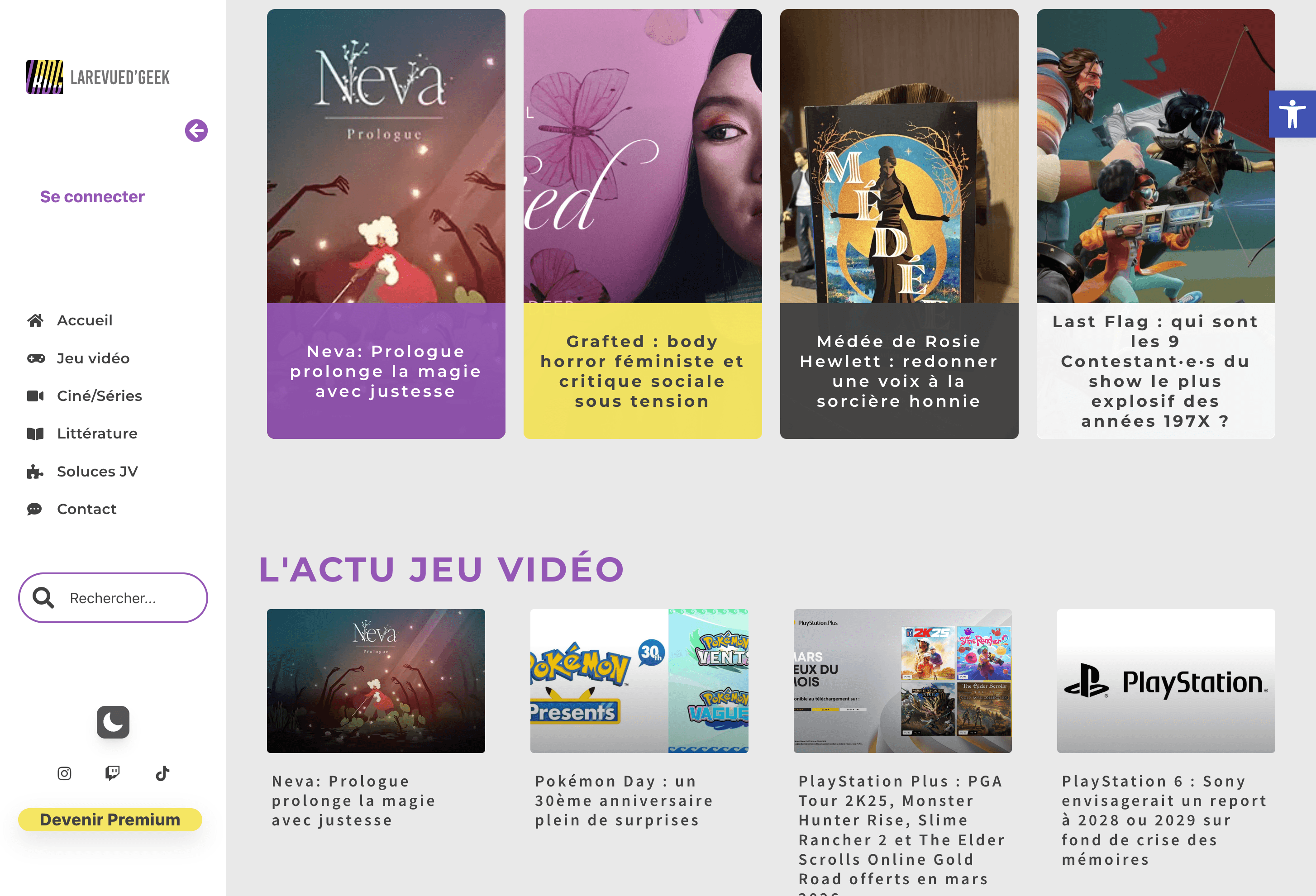 capture d'écran - evalujeu