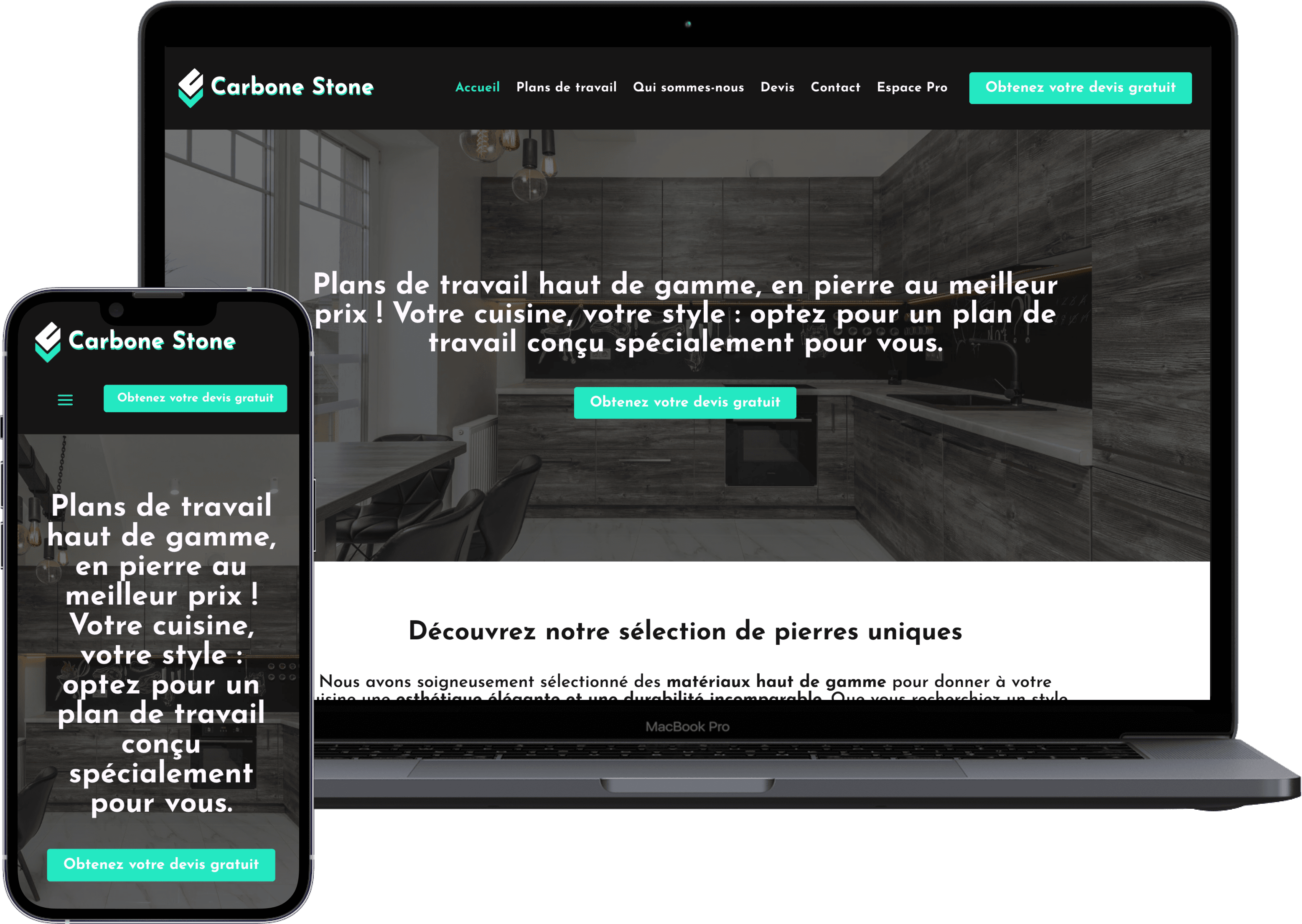 Aperçu du projet Carbonestone